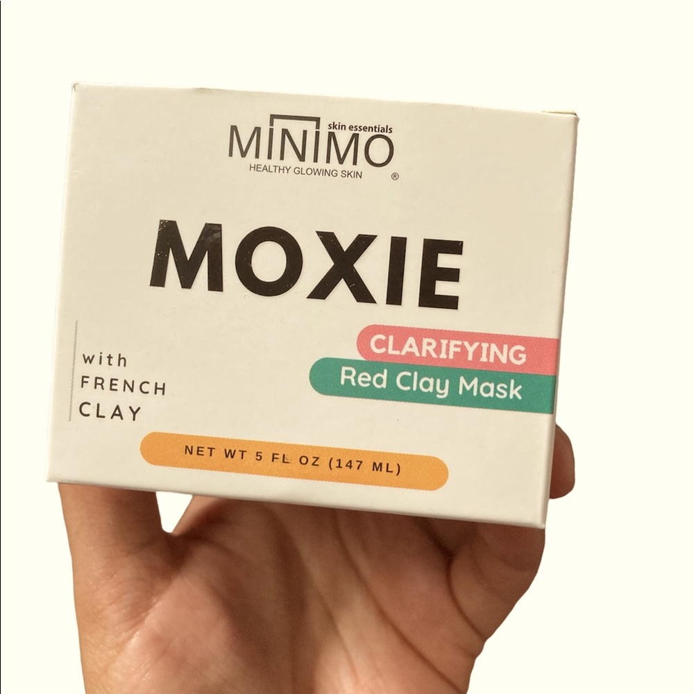 Moxie red clay mask